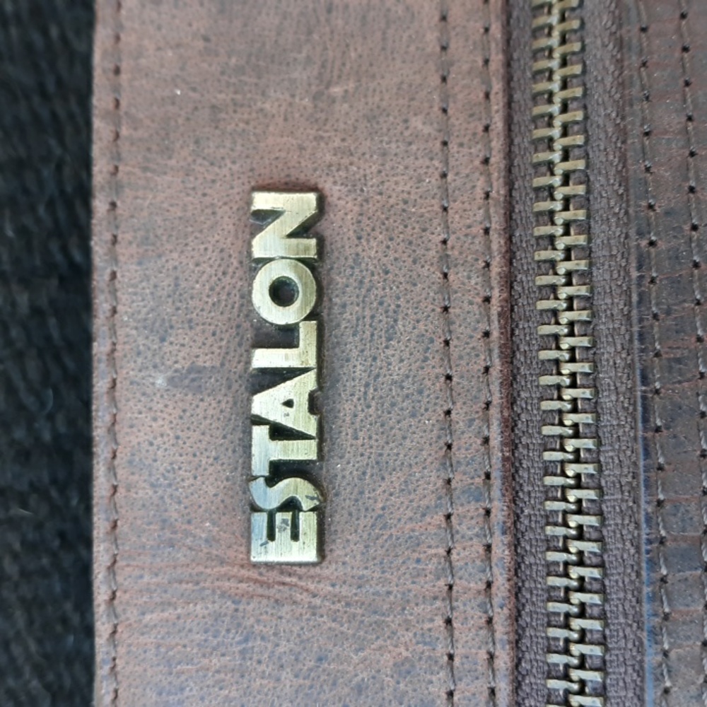 NWOT ESTALON LEATHER CROSSBODY BAG - Picture 3 of 12